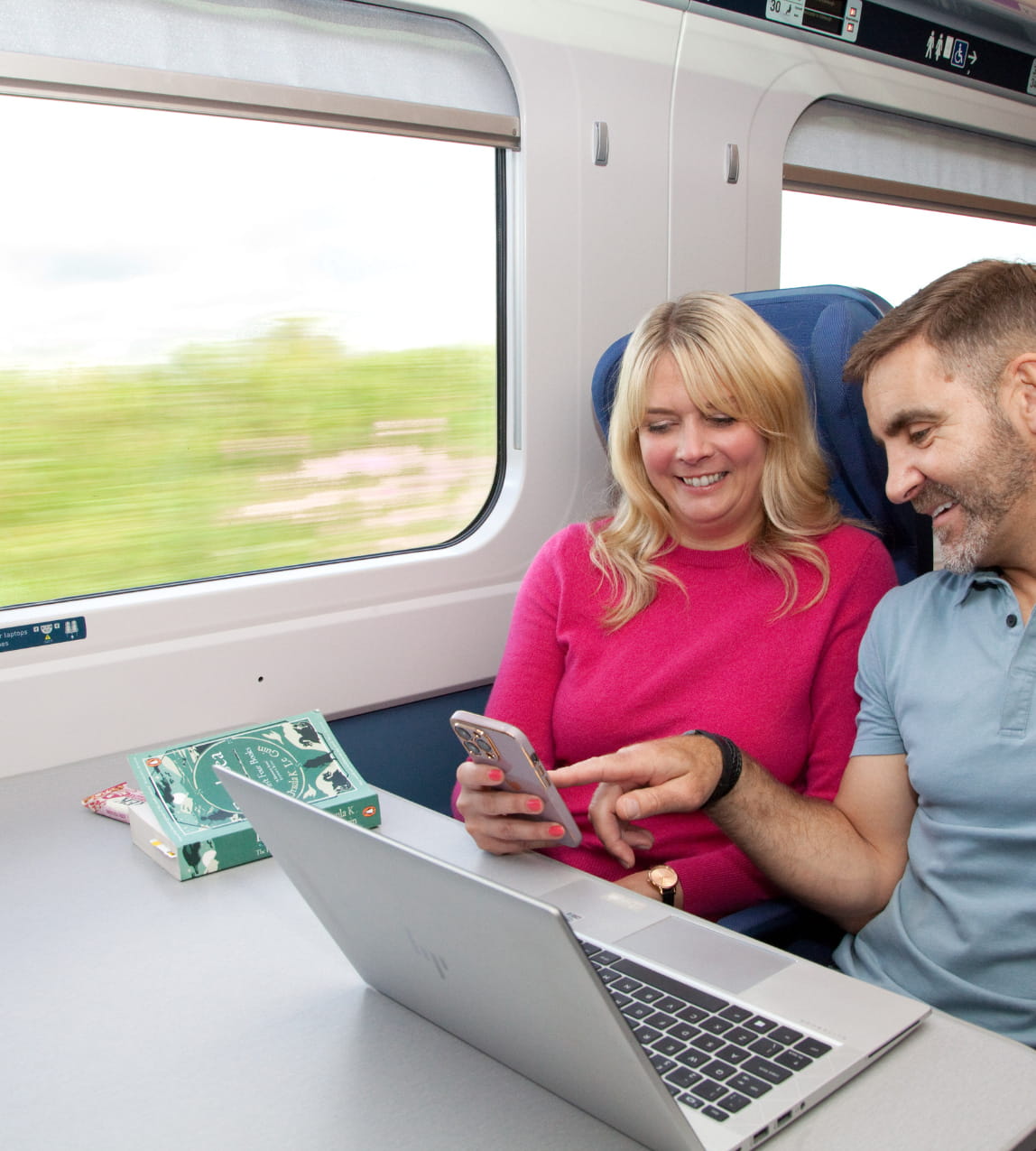 passengers on a lumo train