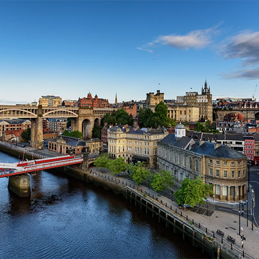 landscape of Newcastle