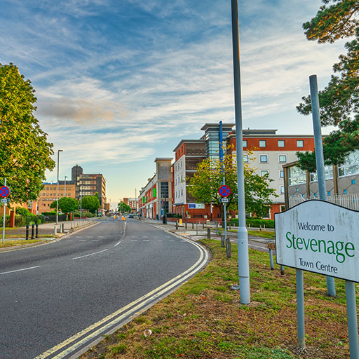 street in Stevenage