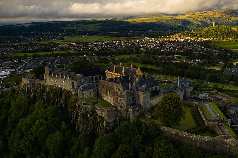 Castle in Stirling (Scotland)