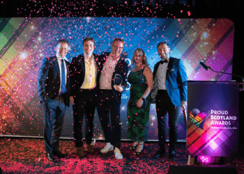 Lumo named Best Small Employer at national Proud Scotland Awards