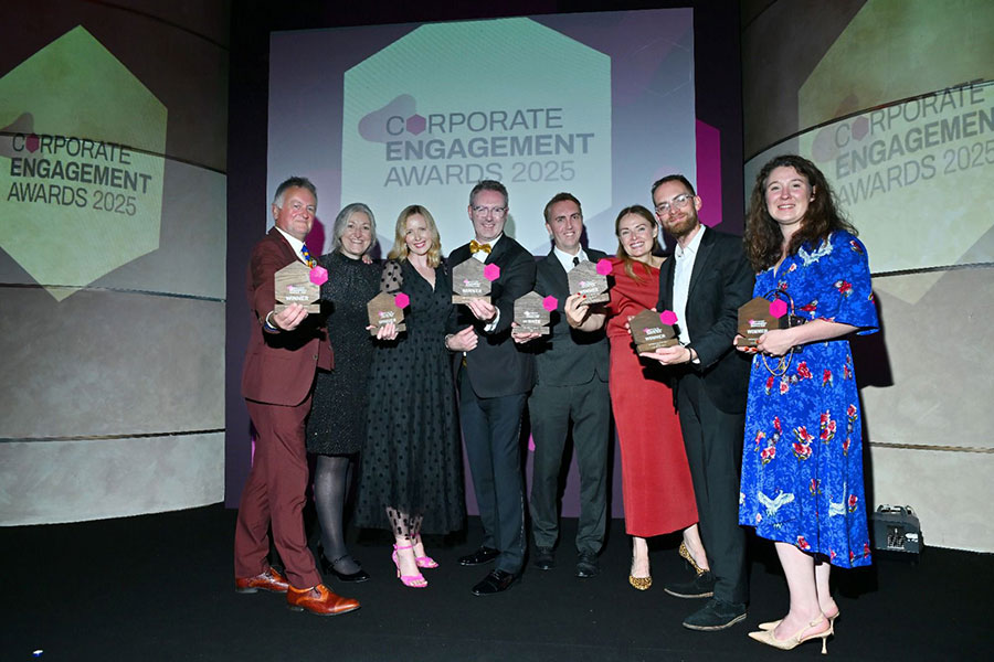 The Lumo and Hull Trains team with partners from the Yorkshire Wildlife Trust, CWA, Metrocentre and Go North East