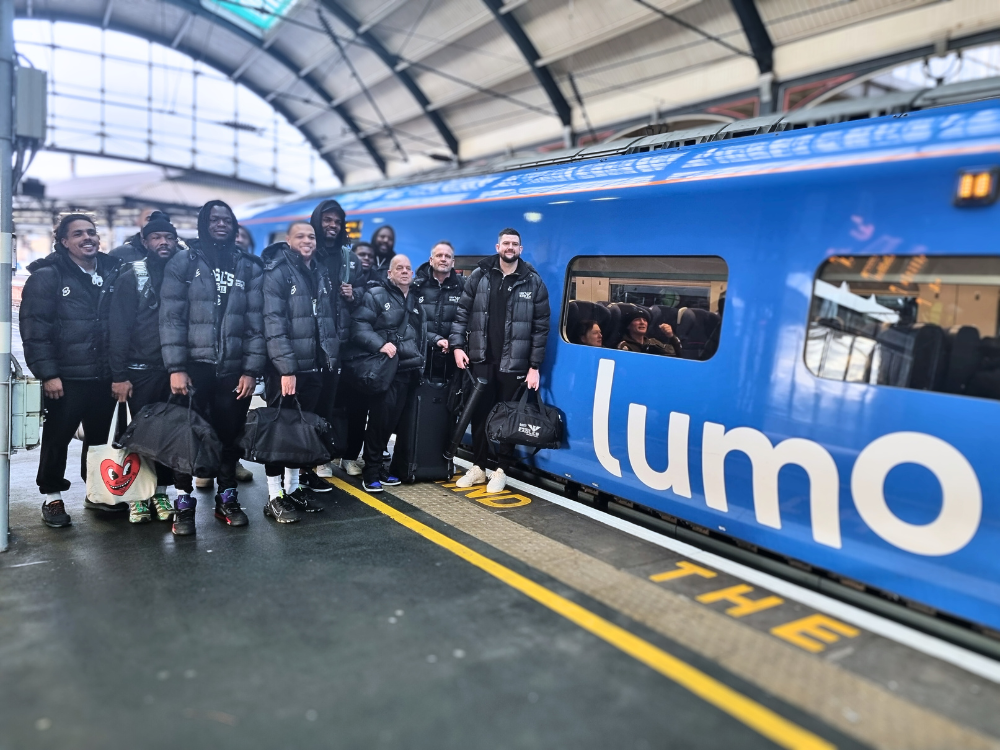 Eagles team travel by train