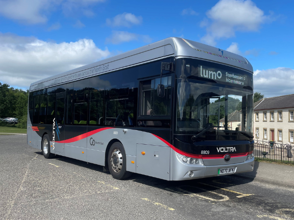 Lumo celebrates Beamish train museum birthday