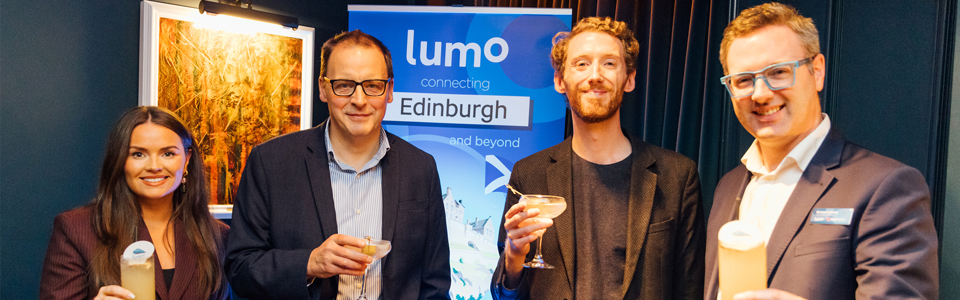 Lucy Harper, Chris Murray MP, Dr. Scott Arthur MP and Richard Salkeld